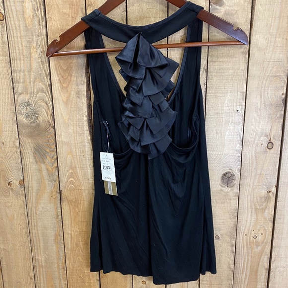 Matty M Blank Tank with back ruffle - Picture 8 of 8